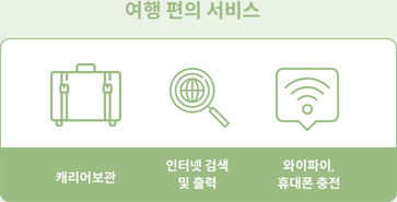 여행 편의 서비스